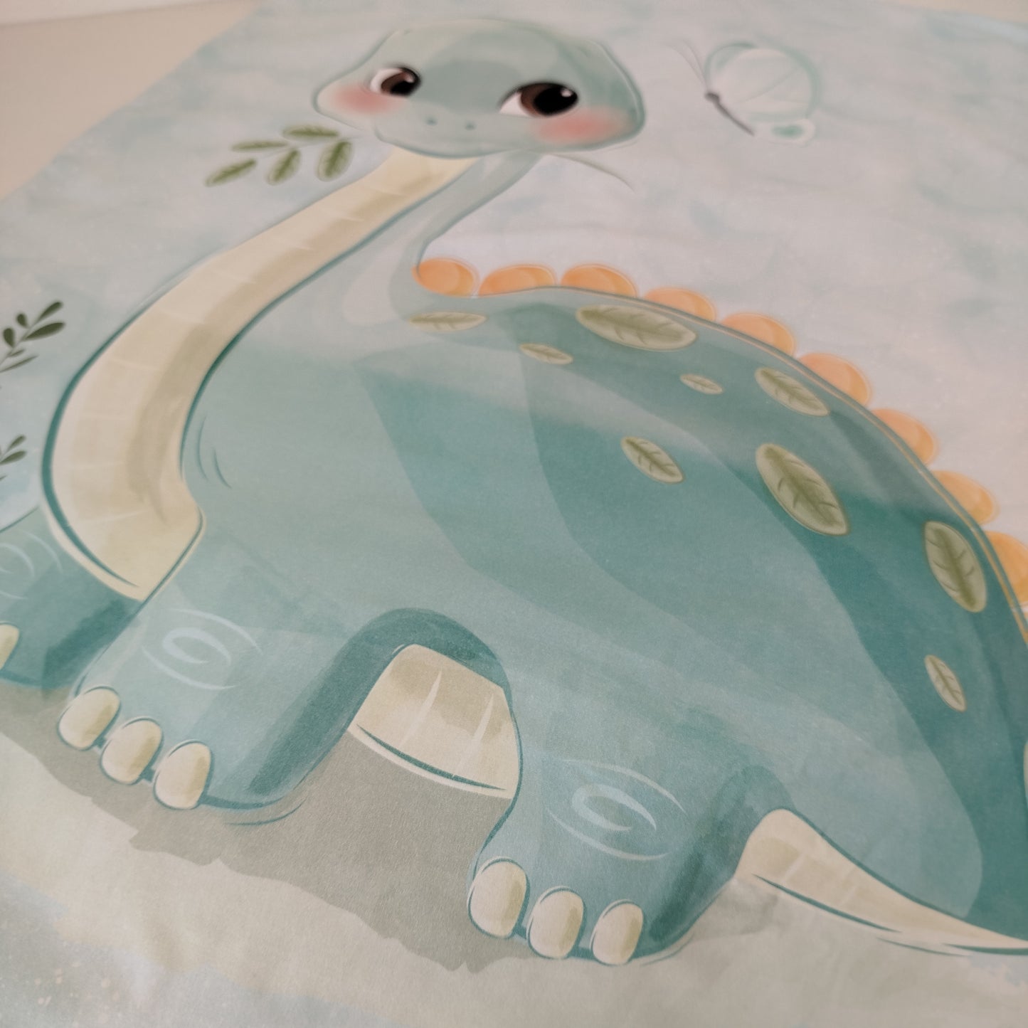 Manta/colcha dinos fofinhos
