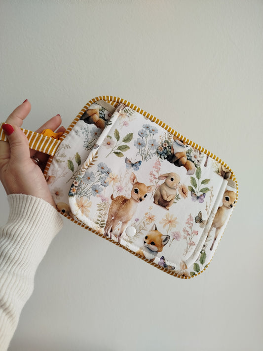 Babybu | bolsa para fraldas | necessaire | kit higiene bebé cutie