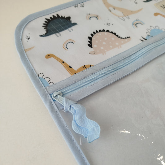 Bolsa organizadora dinossauros retro